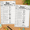 Mixed Math Word Problems Worksheets for Kids | Printable PDF