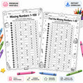 Missing Numbers Worksheets for Kids | Number Sequence & Skip Counting Printable PDF