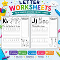 Letter Writing Worksheets - Letter K and J tracing, sentence writing and phonics